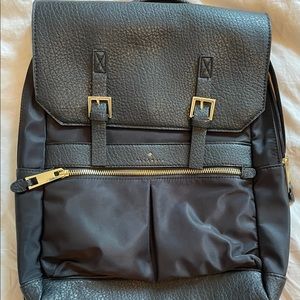 Black everyday backpack